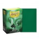 Dragon Shield Dual Matte Sleeves - Metallic Green - Power