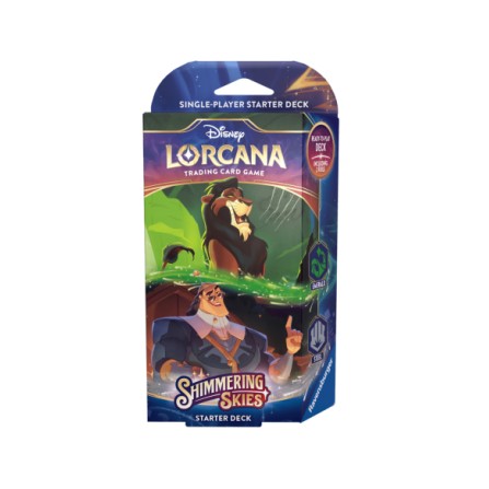 Lorcana - Shimmering Skies Starter Deck - Emerald & Steel