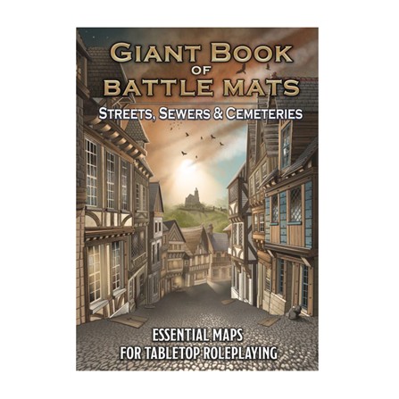 Giant Book of Battle Mats: Streets, Sewers & Cemeteries