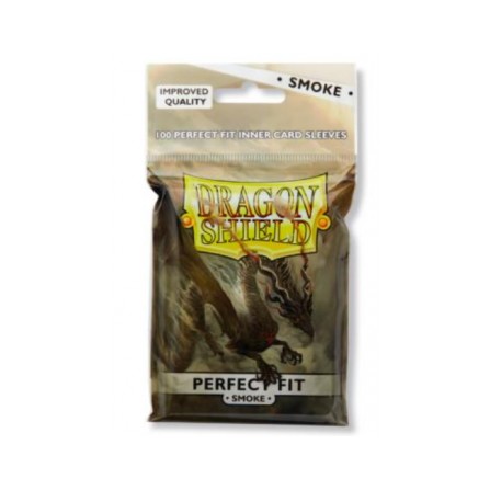 Dragon Shield Standard Perfect Fit Sleeves - Clear/Smoke