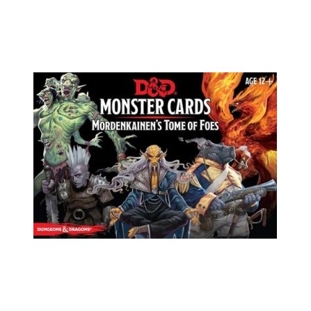 D&D Monster Cards - Mordenkainen's Tome of Foes (109 cards)