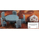 Round Table With 5 Chairs