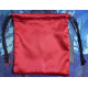 Håndlavet Dice Bag Satin Rød