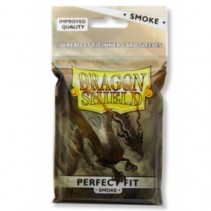 Dragon Shield Standard Perfect Fit Sleeves - Clear/Smoke Dragon Shield Standard Perfect Fit Sleeves - Clear/Smoke